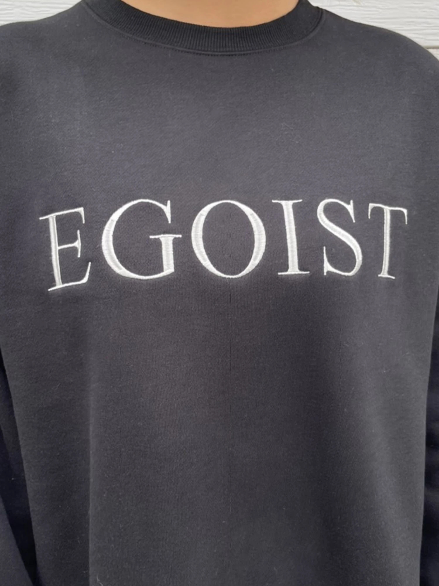 シンプル刺繍スウェットトップス / EGOIST（エゴイスト）のトップス